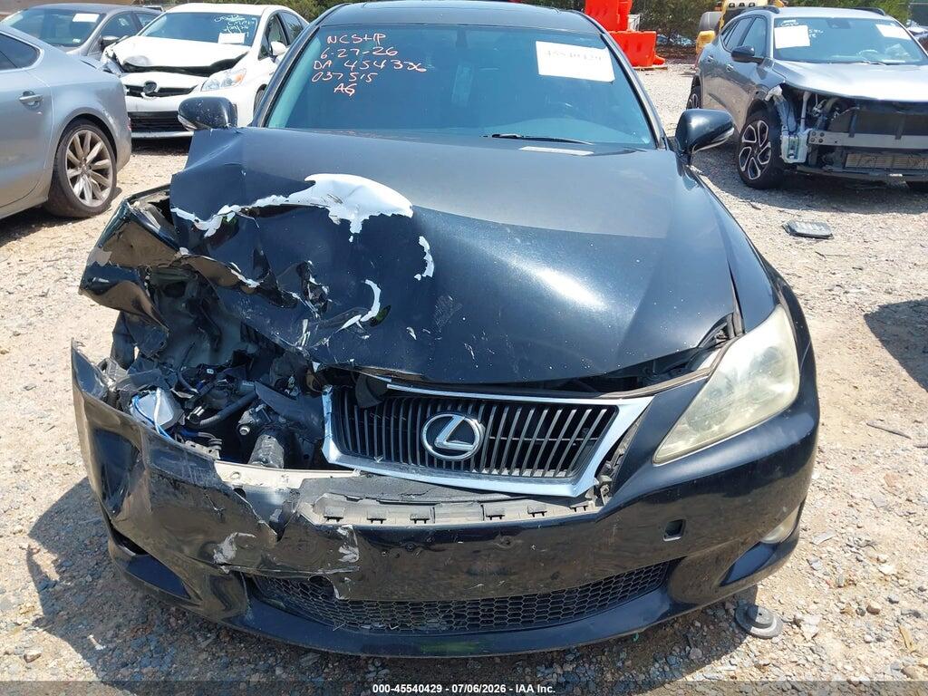 JTHCF5C26A5037515 2010 LEXUS IS 250 photo no. 6