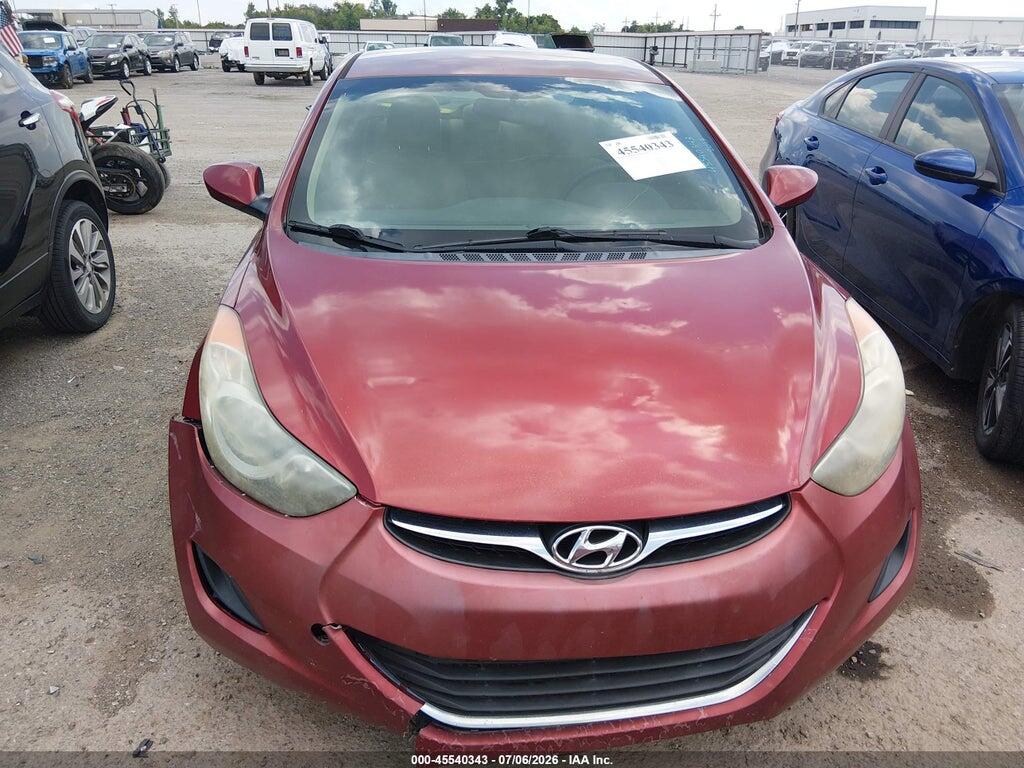 5NPDH4AEXDH400314 2013 HYUNDAI ELANTRA photo no. 12