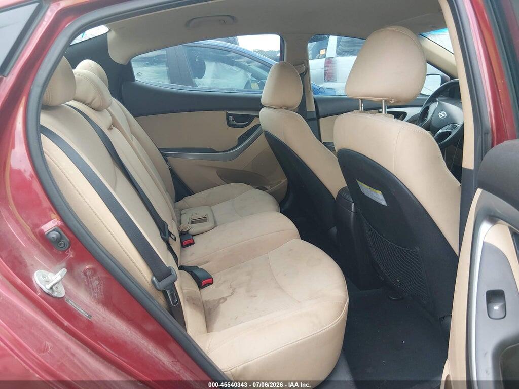 5NPDH4AEXDH400314 2013 HYUNDAI ELANTRA photo no. 8