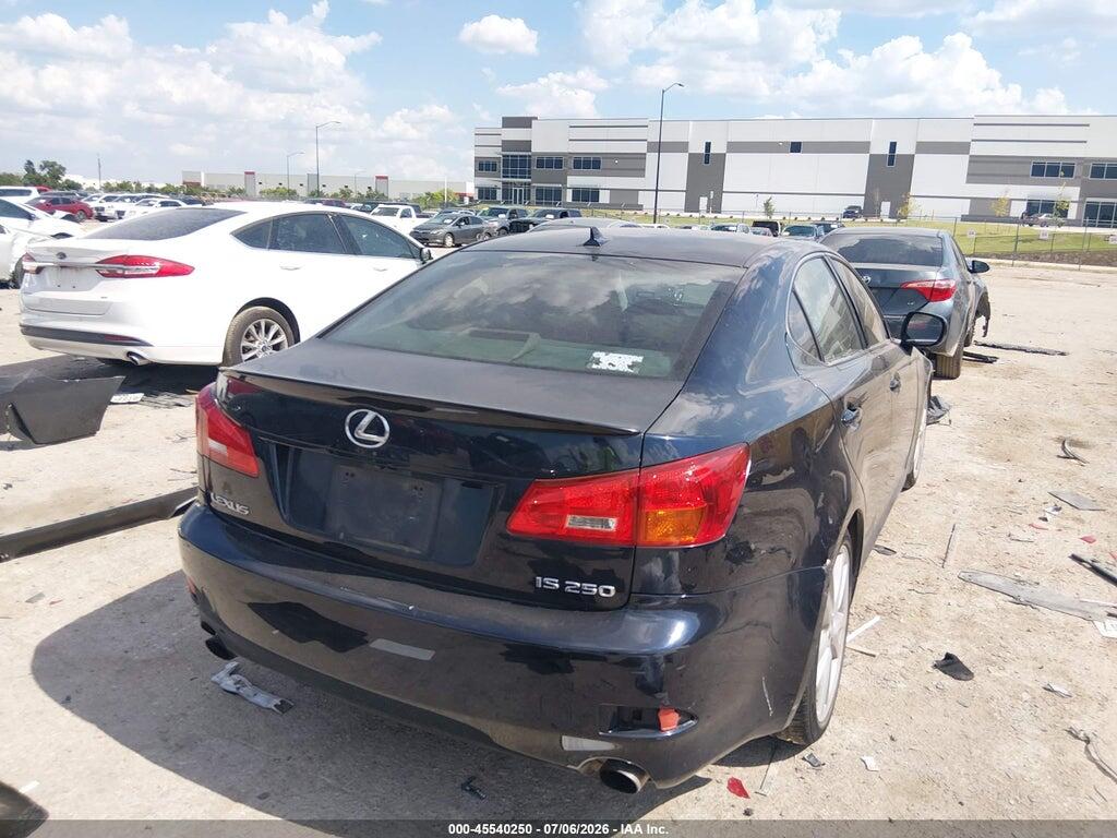JTHBK262072035576 2007 LEXUS IS 250 photo no. 4