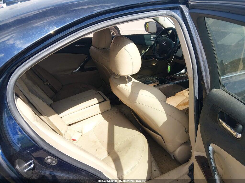 JTHBK262072035576 2007 LEXUS IS 250 photo no. 8