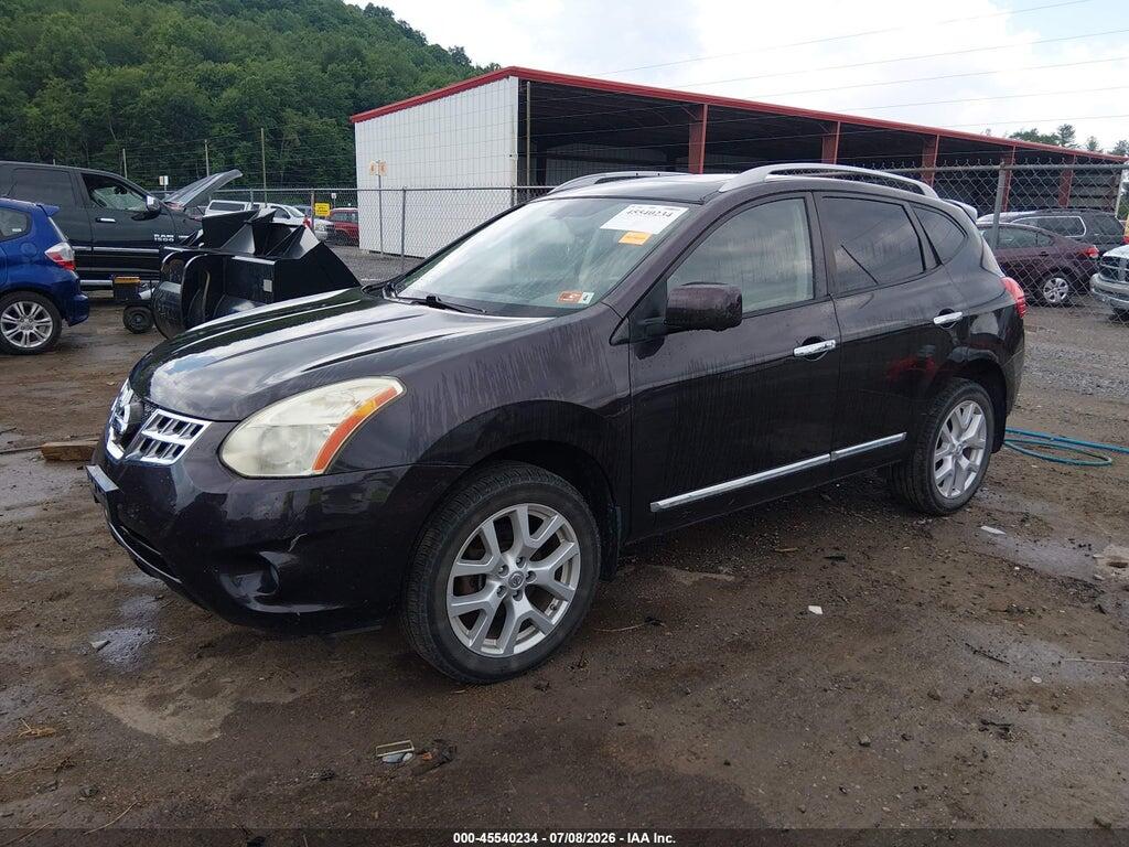 JN8AS5MV0CW391027 2012 NISSAN ROGUE photo no. 2