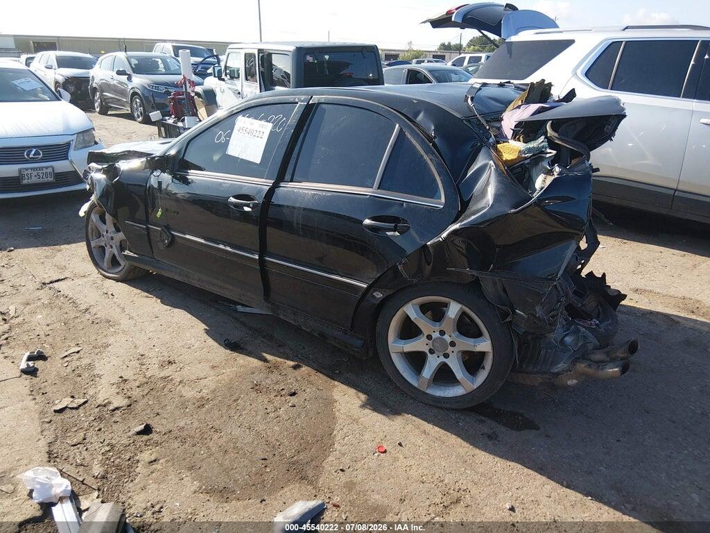 WDBRF52H17F919520 2007 MERCEDES-BENZ C 230 photo no. 3