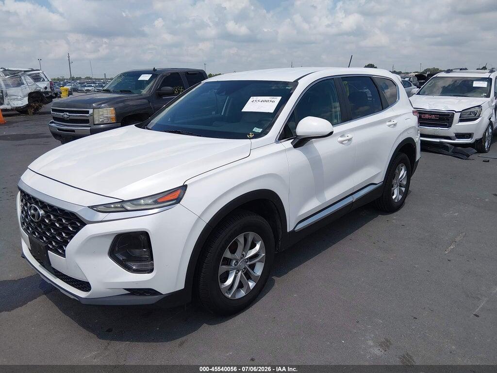 5NMS23AD0KH018782 2019 HYUNDAI SANTA FE photo no. 2