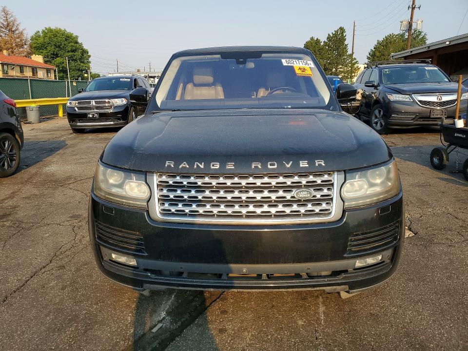 2016 LAND ROVER RANGE ROVER SUPERCHARGED — Фото 5 из 12