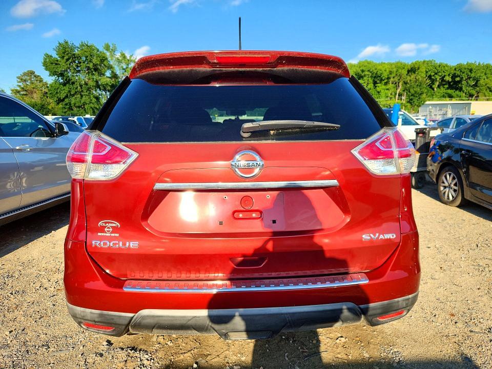 KNMAT2MVXGP621809 2016 NISSAN ROGUE photo no. 6