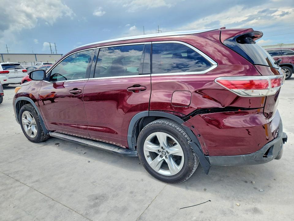 2016 TOYOTA HIGHLANDER LIMITED — Фото 2 из 13