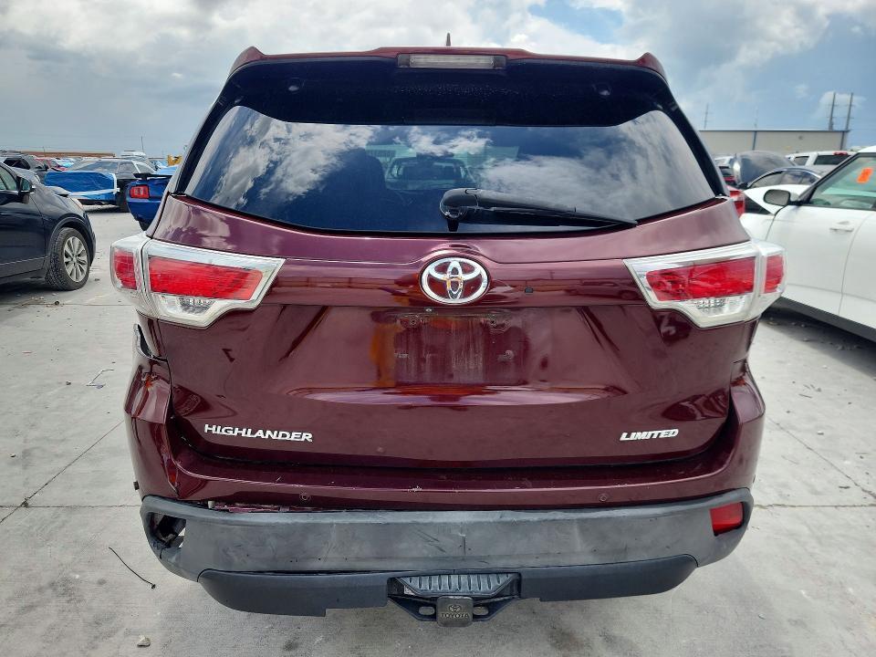 2016 TOYOTA HIGHLANDER LIMITED — Фото 6 из 13