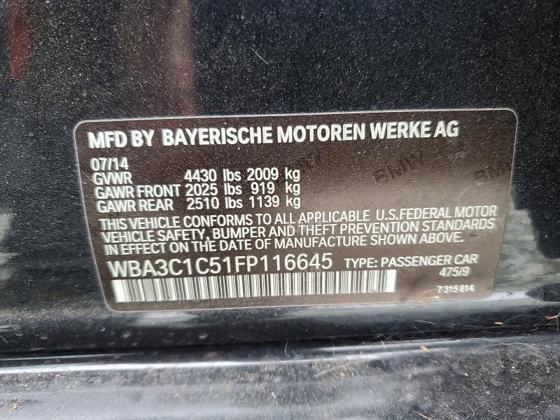 2015 BMW 328 I SULEV — Фото 12 из 12