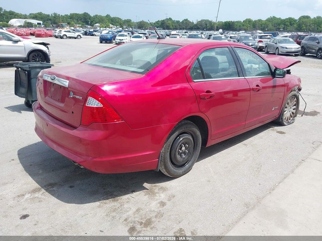 3FADP0L31CR430701 2012 FORD FUSION HYBRID photo no. 4