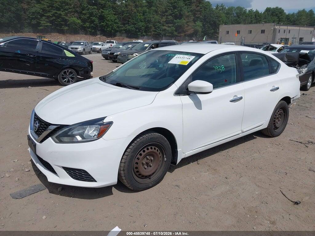 3N1AB7AP4HY232303 2017 NISSAN SENTRA photo no. 2