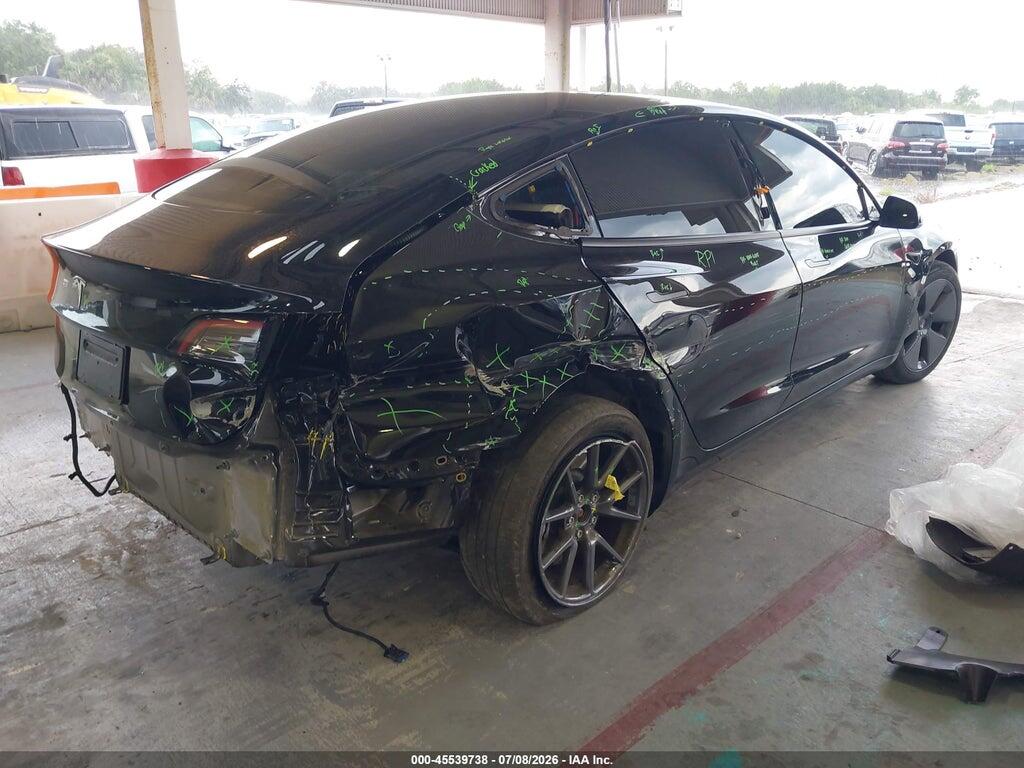 5YJ3E1EA0PF697574 2023 TESLA MODEL 3 photo no. 4