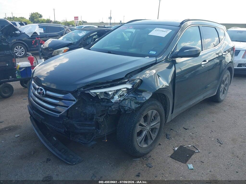5XYZU3LB2DG052515 2013 HYUNDAI SANTA FE photo no. 2