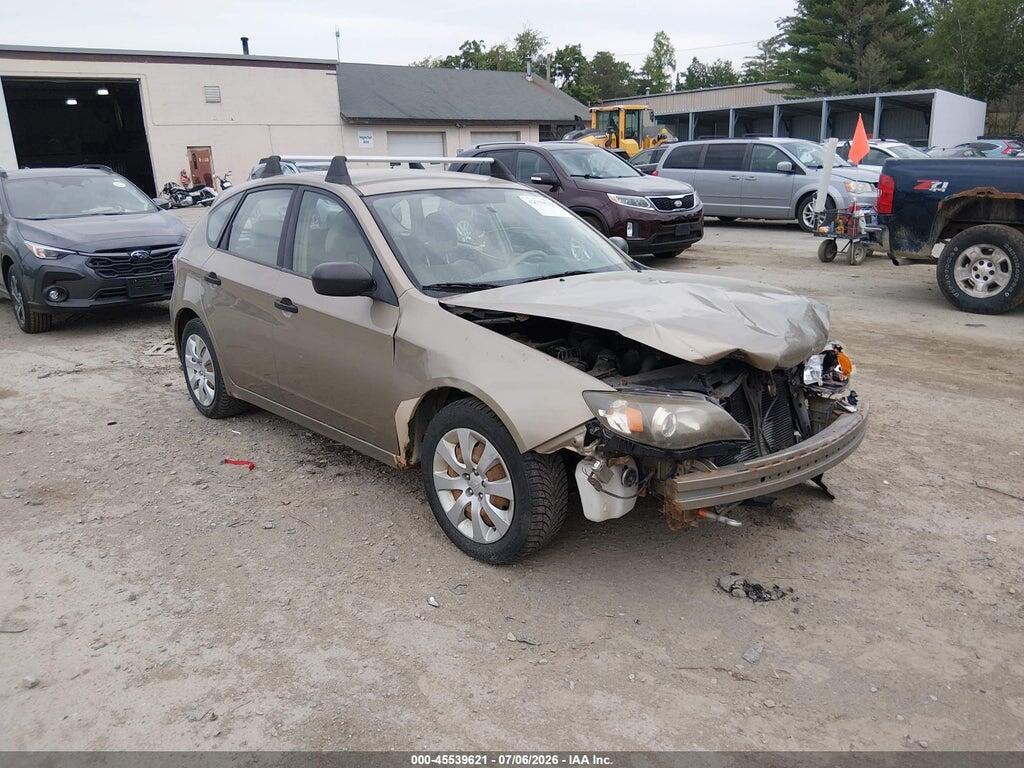 2008 SUBARU IMPREZA WAGON (NATL JF1GH61658G812061