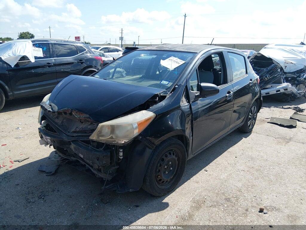 JTDKTUD38DD542537 2013 TOYOTA YARIS photo no. 2