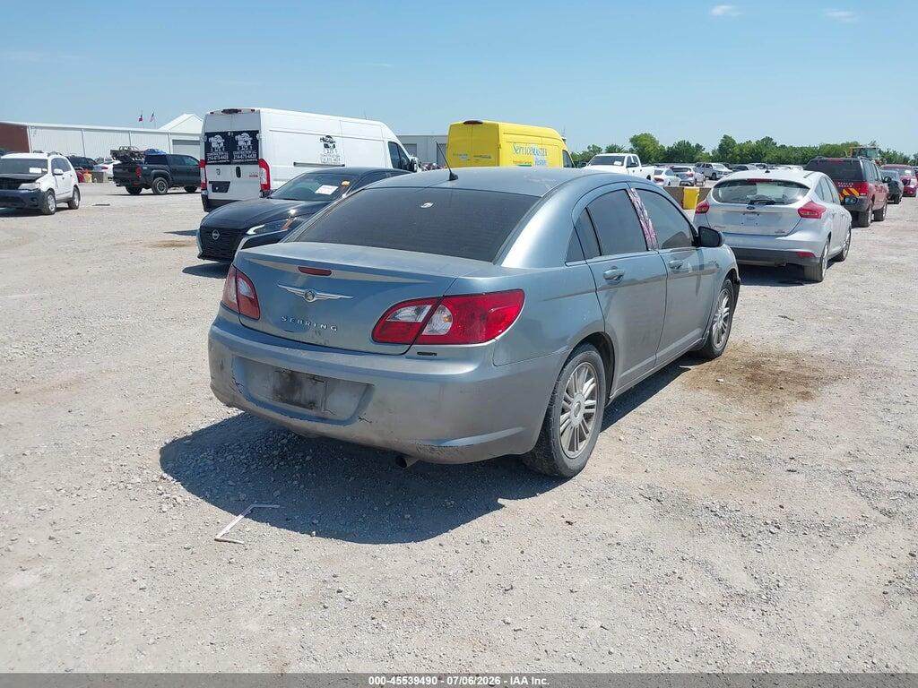 1C3LC56R37N520234 2007 CHRYSLER SEBRING photo no. 4