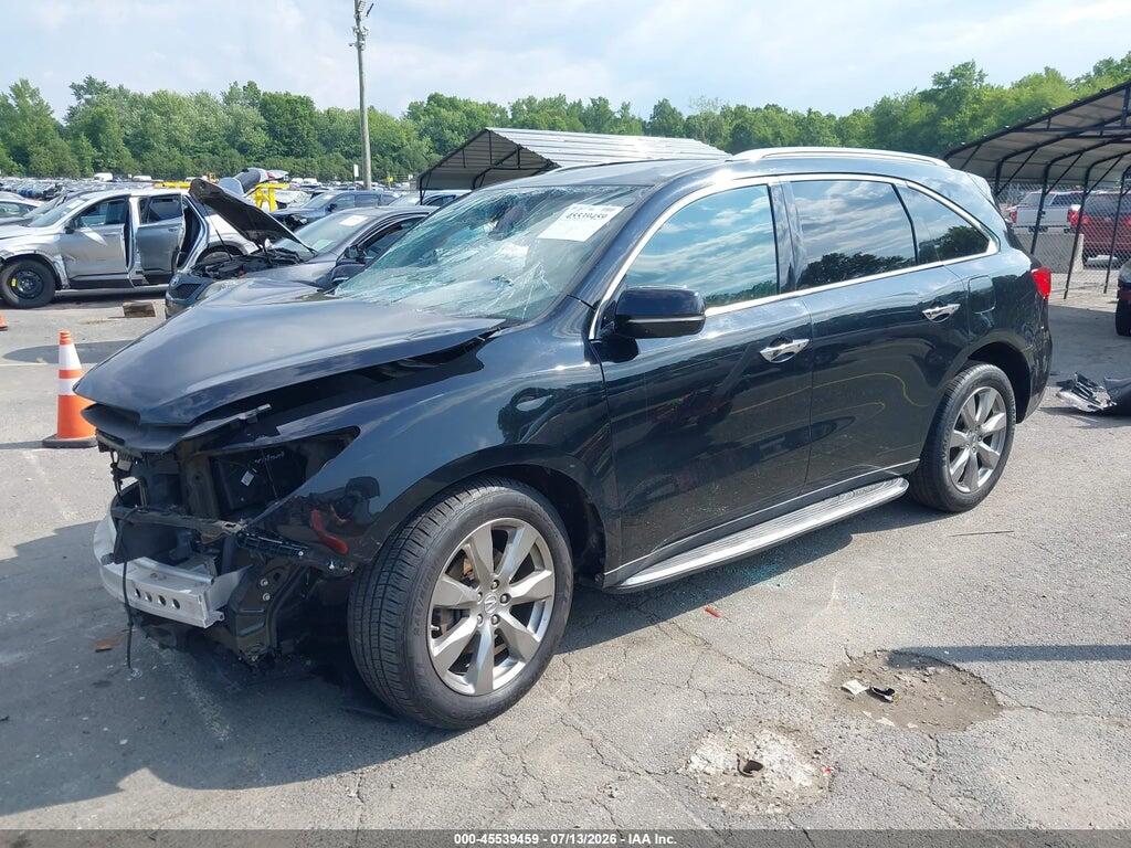 5FRYD4H9XGB021191 2016 ACURA MDX photo no. 2