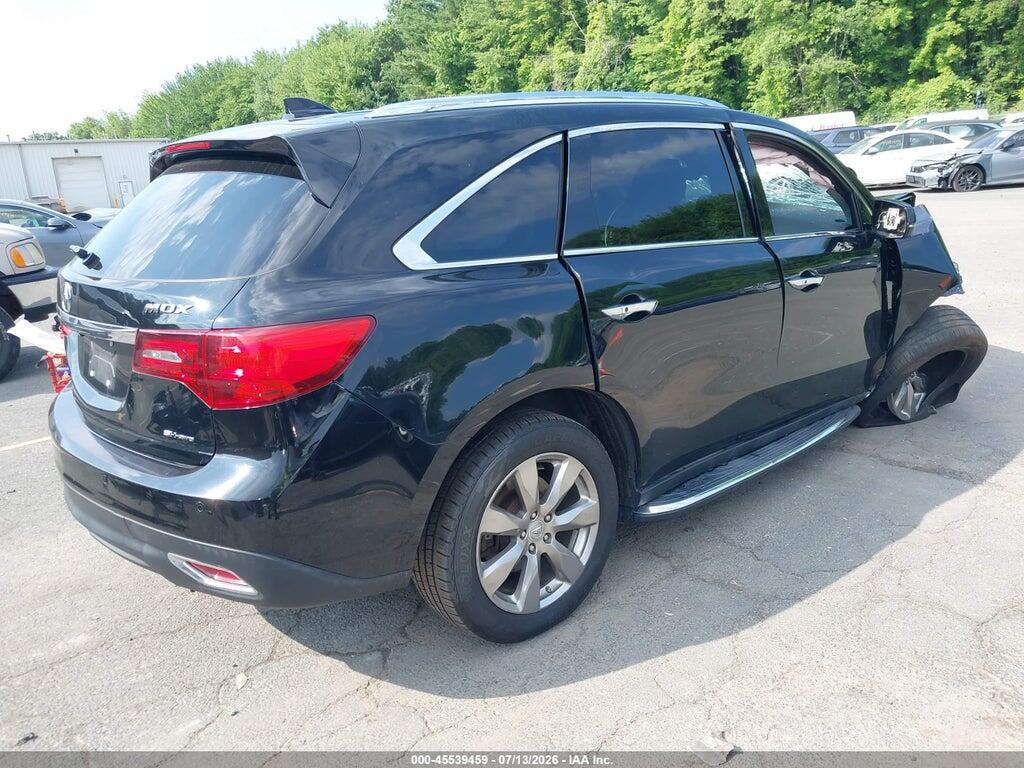 5FRYD4H9XGB021191 2016 ACURA MDX photo no. 4