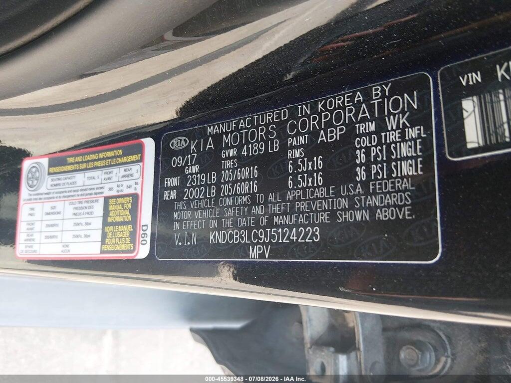 KNDCB3LC9J5124223 2018 KIA NIRO photo no. 9