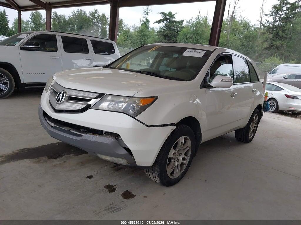2HNYD28678H551376 2008 ACURA MDX photo no. 2