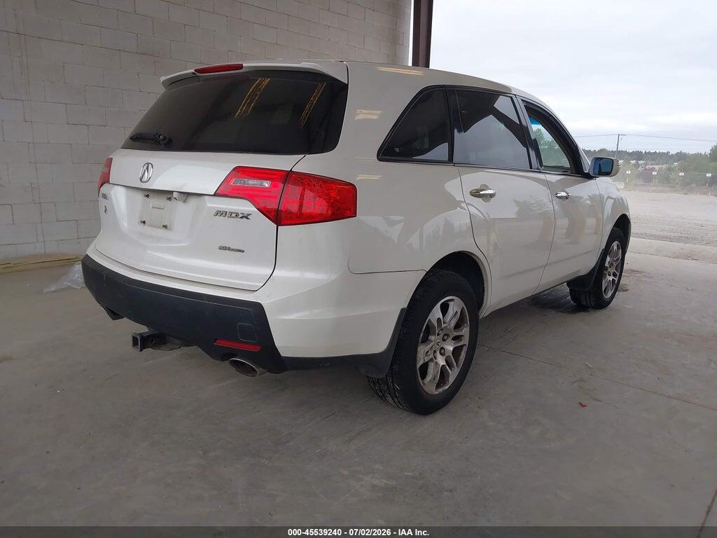 2HNYD28678H551376 2008 ACURA MDX photo no. 4