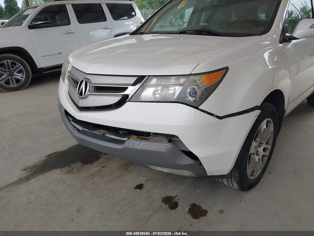 2HNYD28678H551376 2008 ACURA MDX photo no. 6