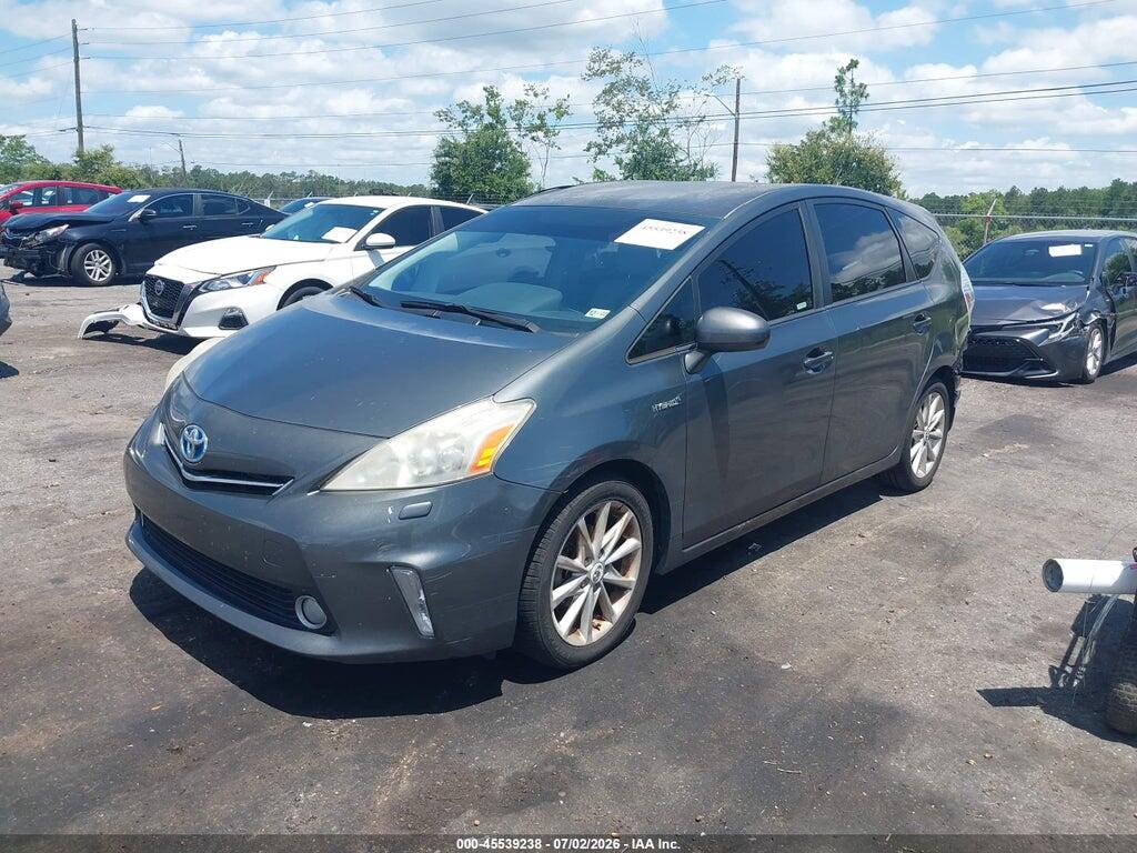 JTDZN3EU0C3034979 2012 TOYOTA PRIUS V photo no. 2
