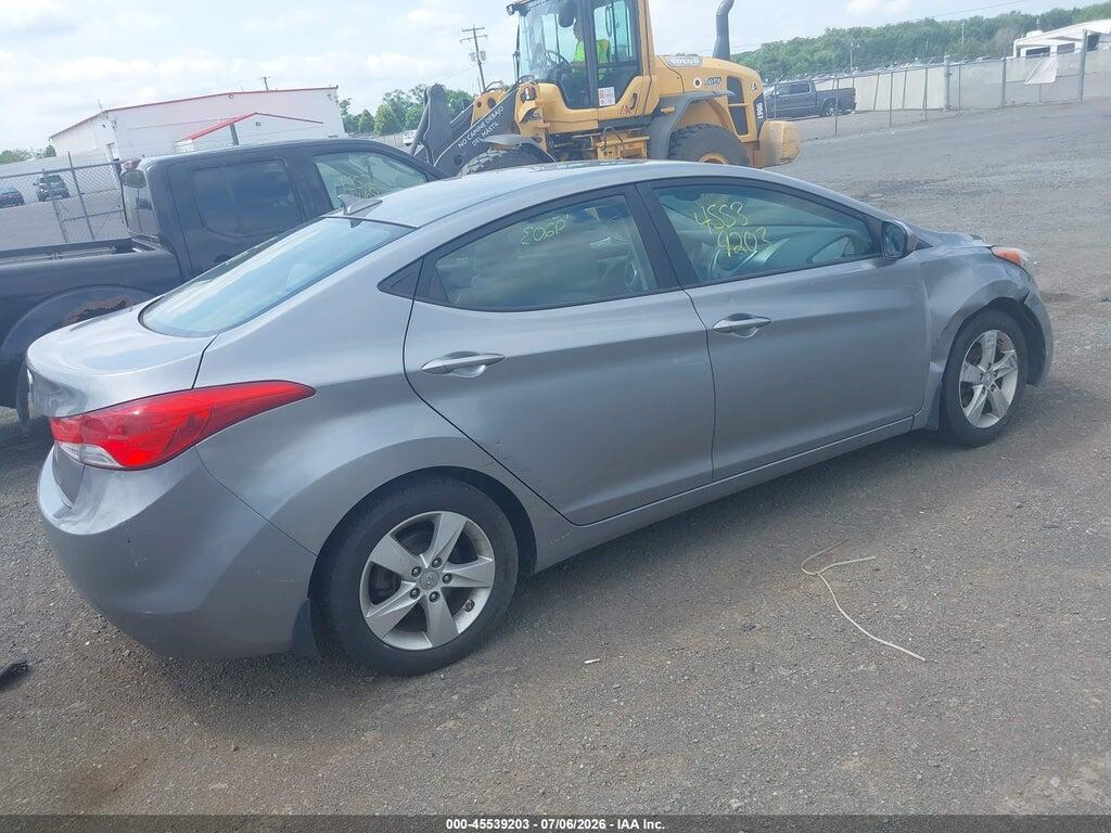 KMHDH4AE8CU393654 2012 HYUNDAI ELANTRA photo no. 4