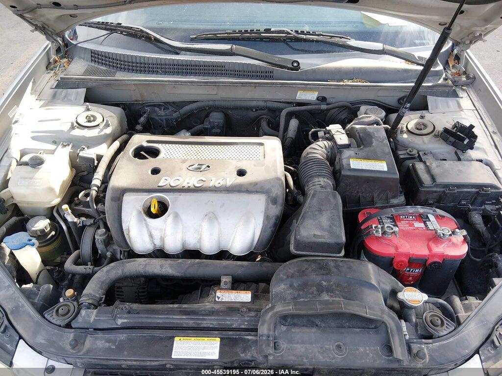 5NPET46C18H313076 2008 HYUNDAI SONATA photo no. 10