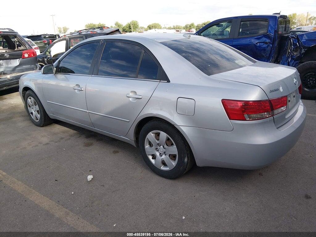 5NPET46C18H313076 2008 HYUNDAI SONATA photo no. 3