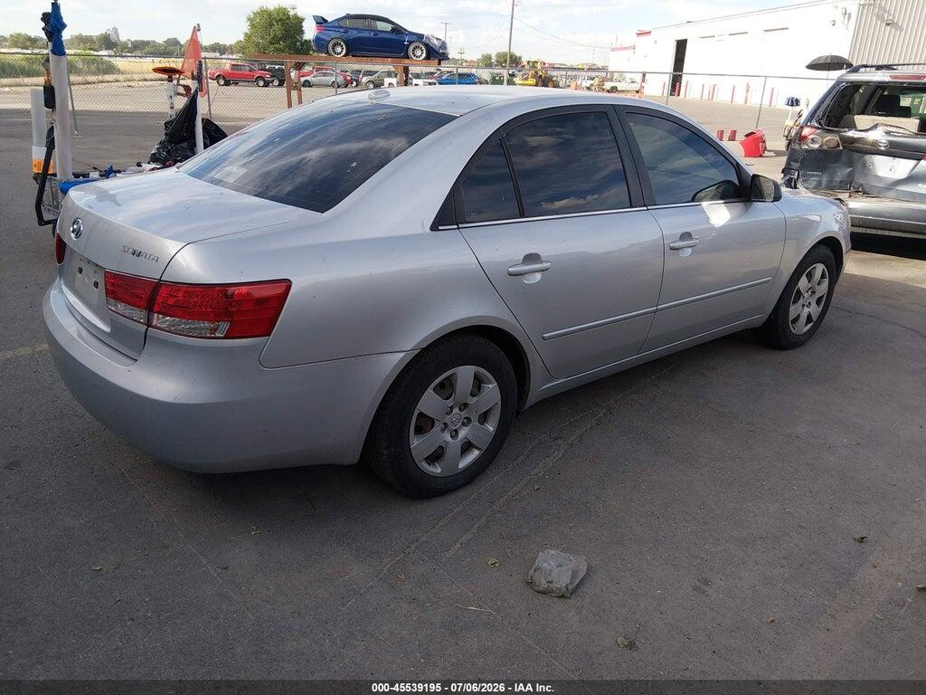 5NPET46C18H313076 2008 HYUNDAI SONATA photo no. 4