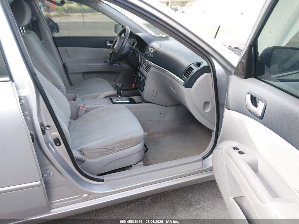 5NPET46C18H313076 2008 HYUNDAI SONATA photo no. 5