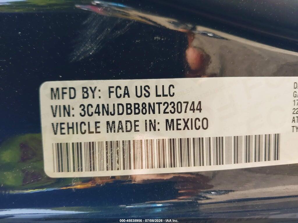 3C4NJDBB8NT230744 2022 JEEP COMPASS photo no. 9