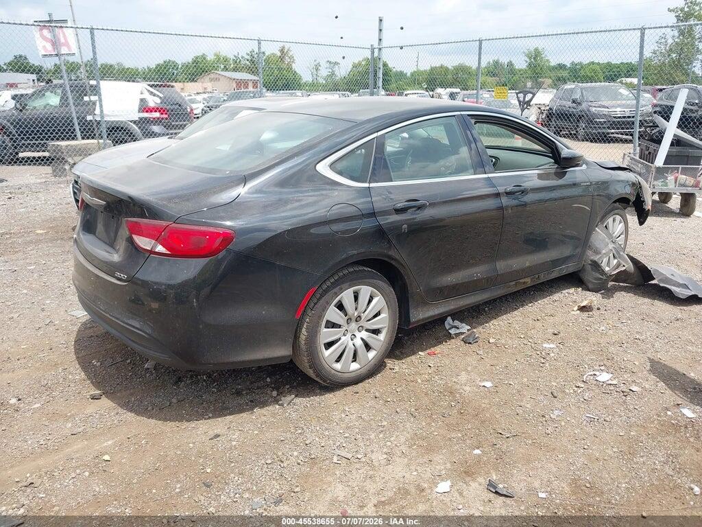 1C3CCCFB2FN620735 2015 CHRYSLER 200 photo no. 4