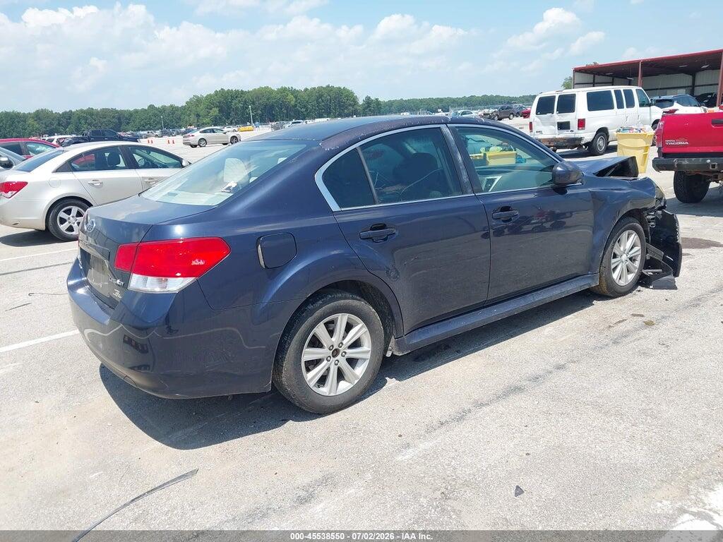 4S3BMCC6XC3016045 2012 SUBARU LEGACY photo no. 4