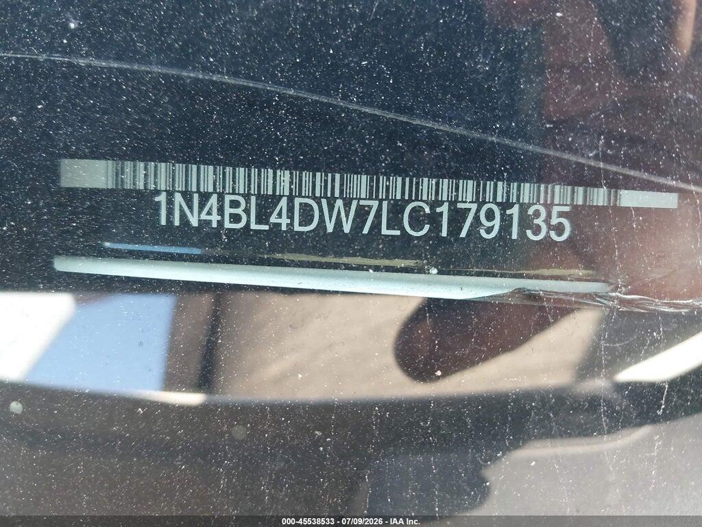 1N4BL4DW7LC179135 2020 NISSAN ALTIMA photo no. 9