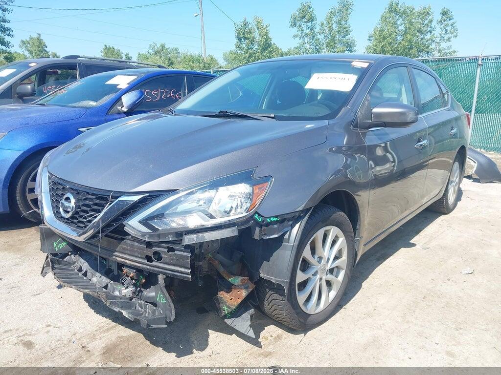 3N1AB7AP4KY325068 2019 NISSAN SENTRA photo no. 2