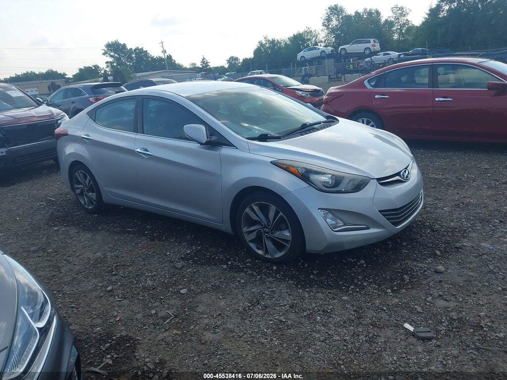 5NPDH4AE7EH460374 2014 HYUNDAI ELANTRA photo no. 1