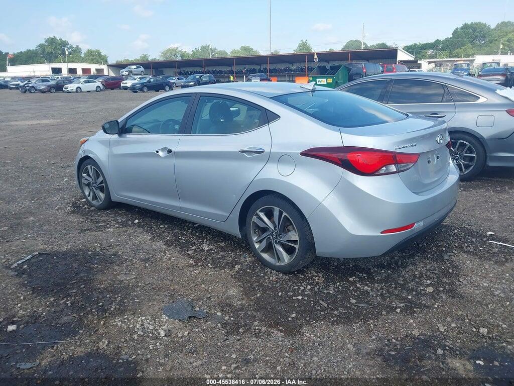 5NPDH4AE7EH460374 2014 HYUNDAI ELANTRA photo no. 3