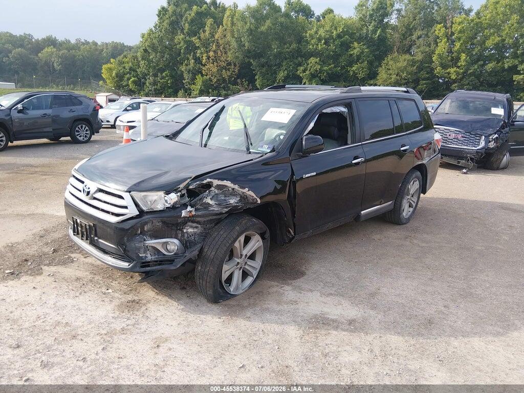 5TDDK3EH7DS219567 2013 TOYOTA HIGHLANDER photo no. 2