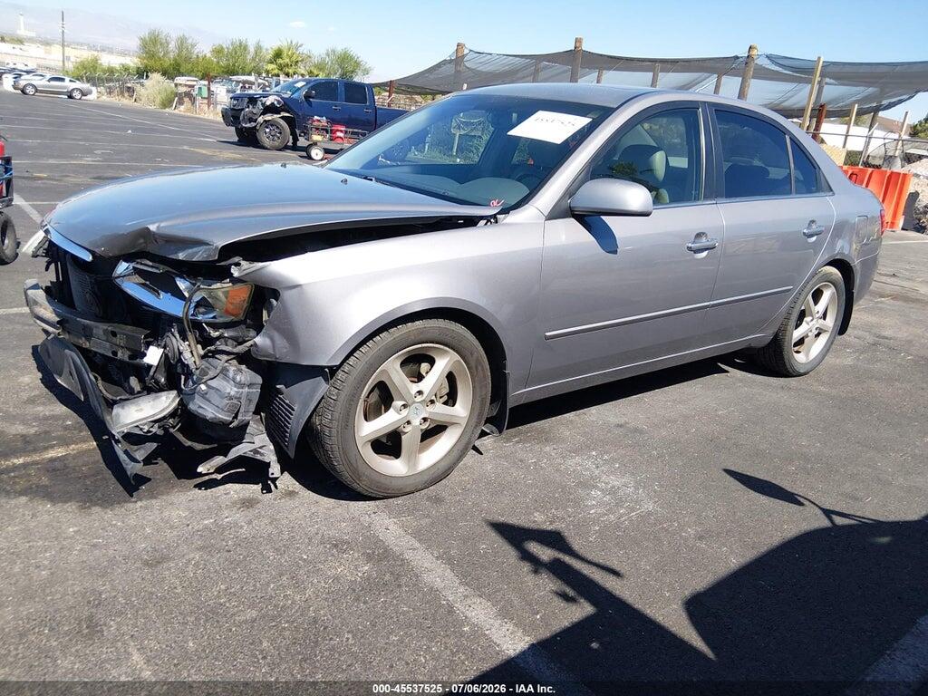 5NPEU46F97H193467 2007 HYUNDAI SONATA photo no. 2