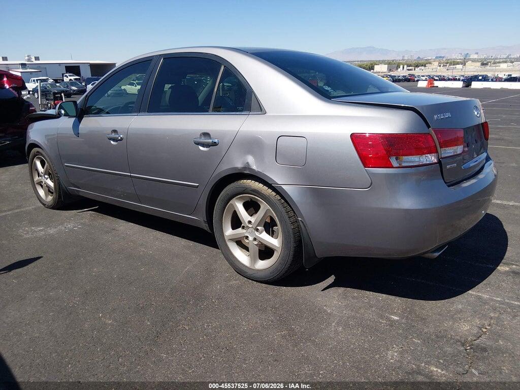 5NPEU46F97H193467 2007 HYUNDAI SONATA photo no. 3