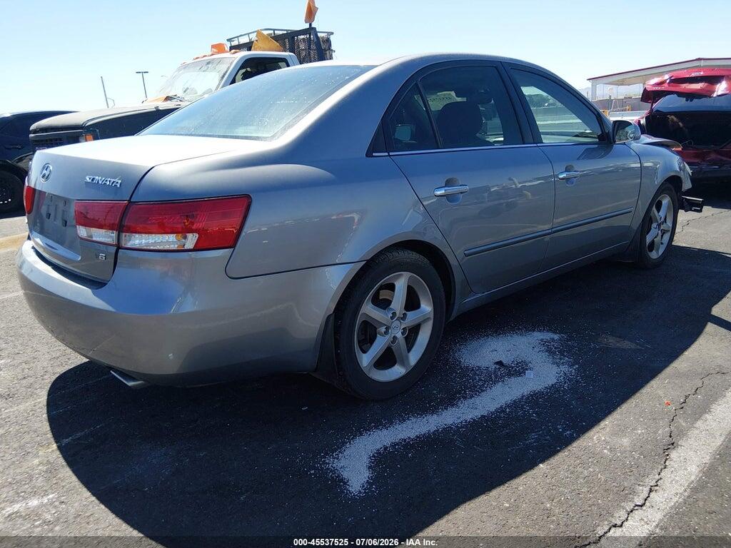 5NPEU46F97H193467 2007 HYUNDAI SONATA photo no. 4