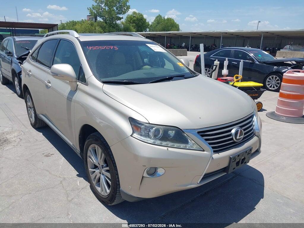 2T2ZK1BA0DC126671 2013 LEXUS RX 350 photo no. 1