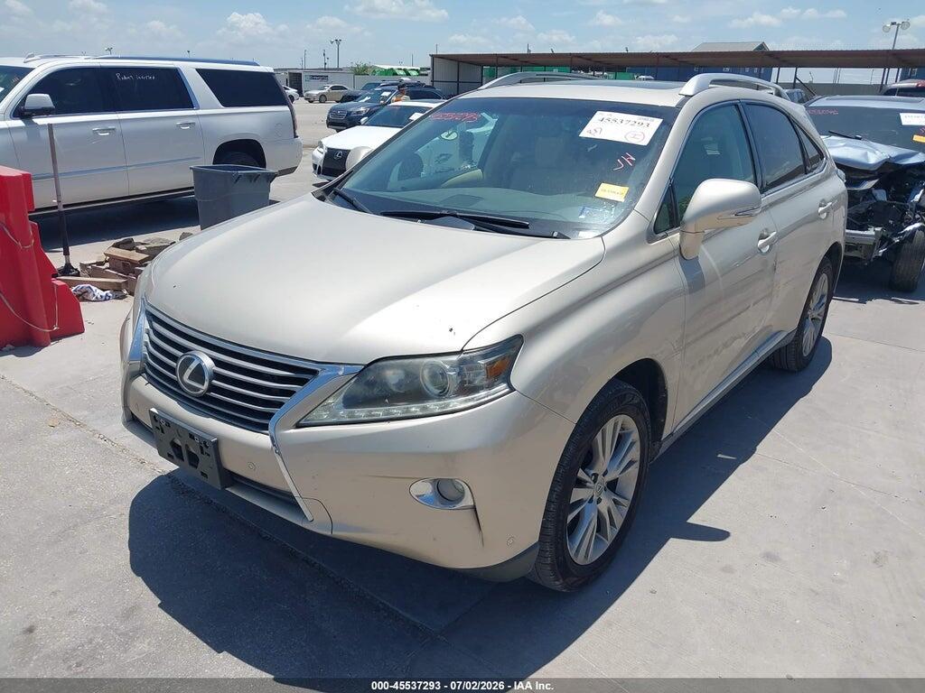 2T2ZK1BA0DC126671 2013 LEXUS RX 350 photo no. 2
