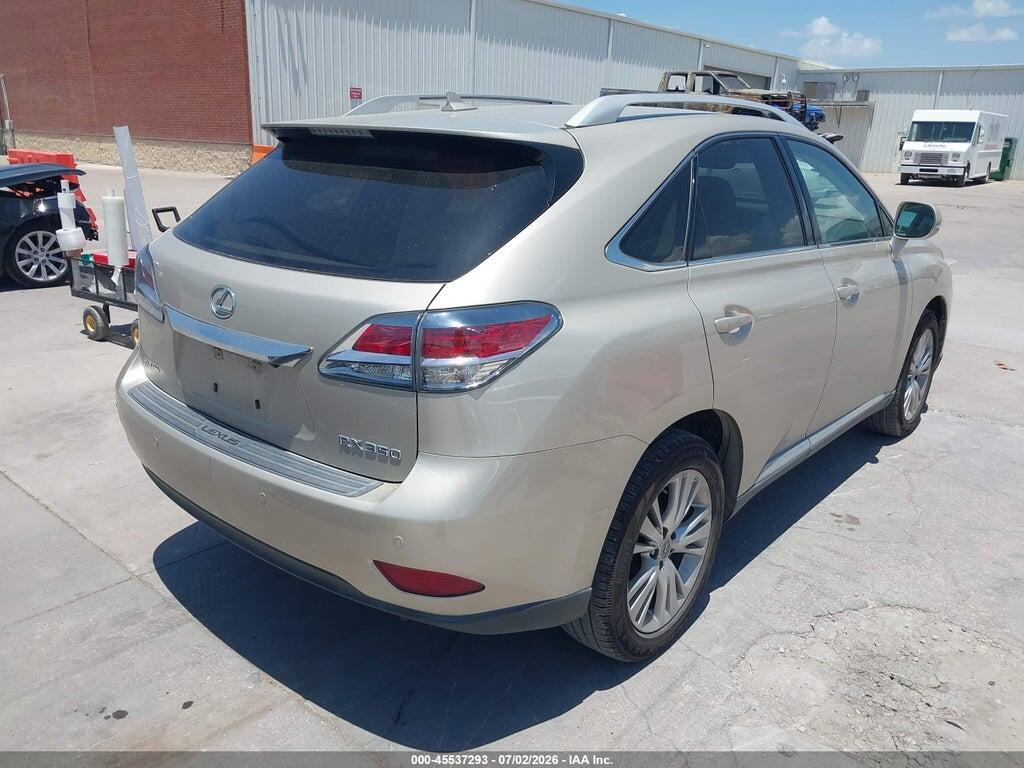 2T2ZK1BA0DC126671 2013 LEXUS RX 350 photo no. 4