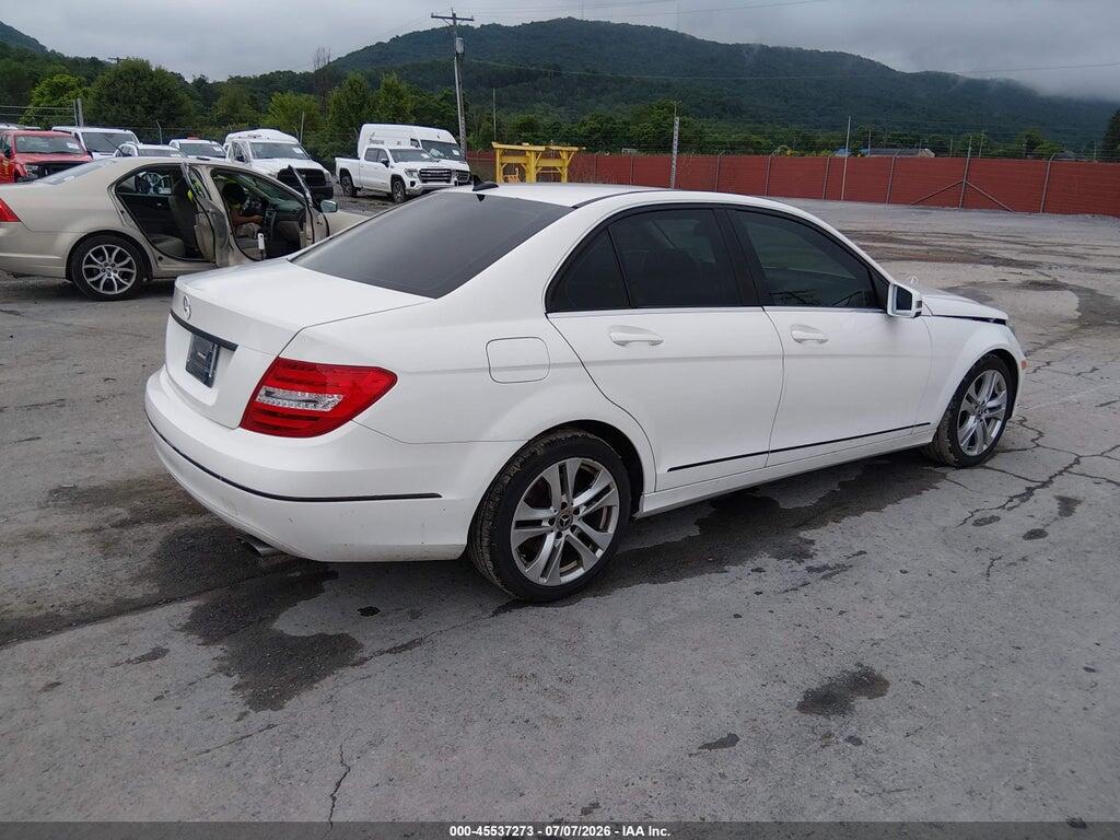 WDDGF8AB7DR281331 2013 MERCEDES-BENZ C 300 photo no. 4