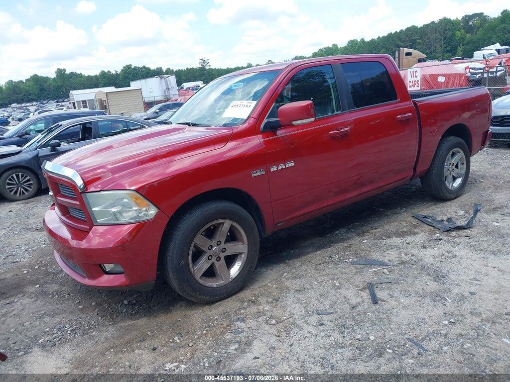 1D7RB1CT2AS179716 2010 DODGE RAM 1500 photo no. 2
