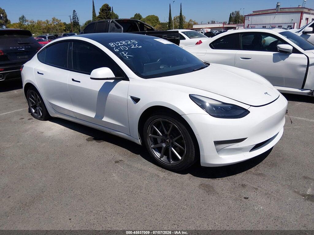 5YJ3E1EA9NF309299 2022 TESLA MODEL 3 photo no. 1
