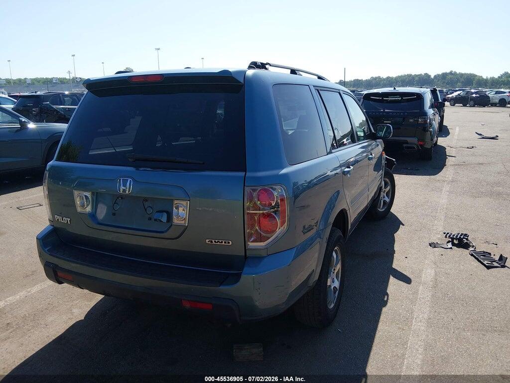 5FNYF18728B001561 2008 HONDA PILOT photo no. 4